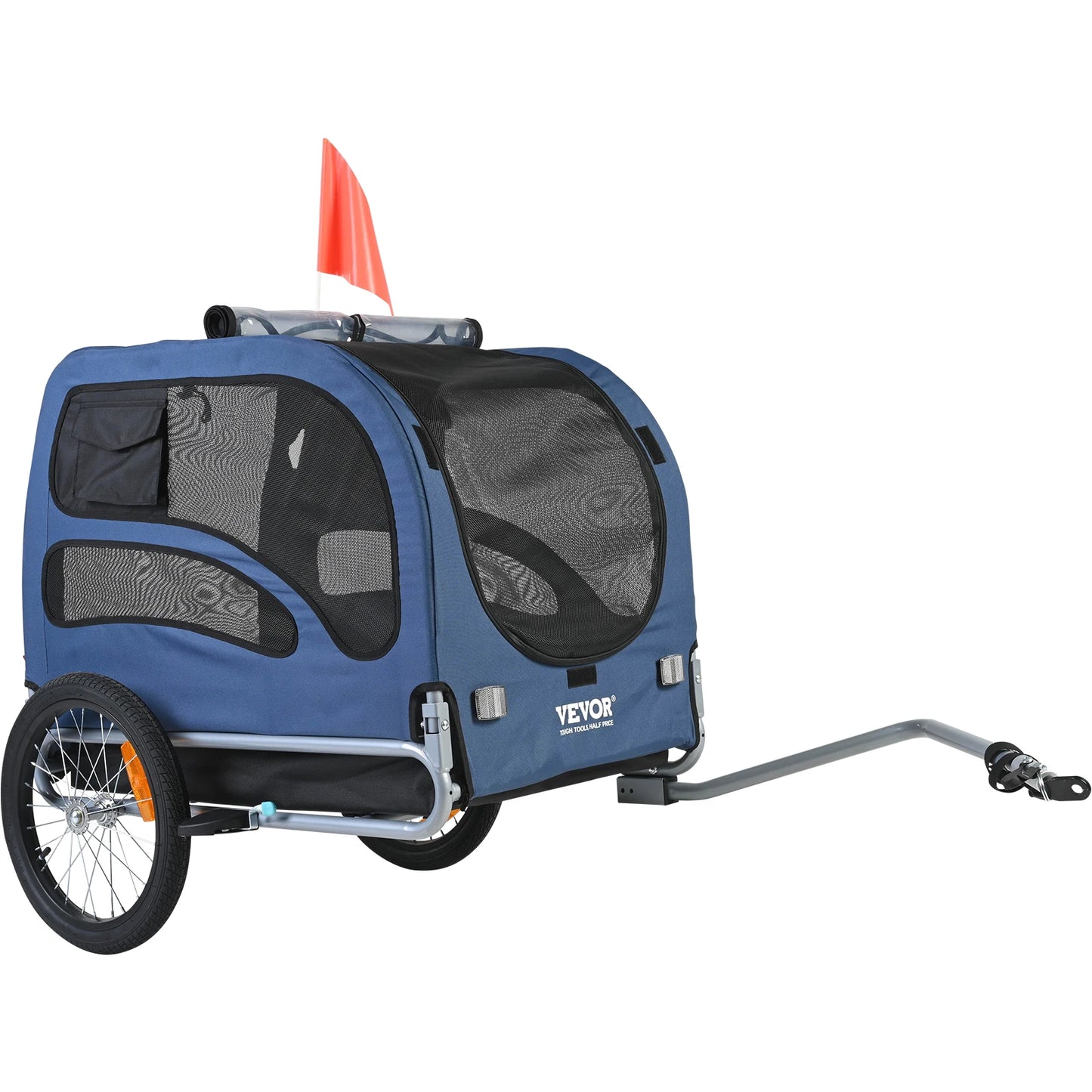 SucceBuy Universal Pet Bike Trailer Carrier For Dogs
