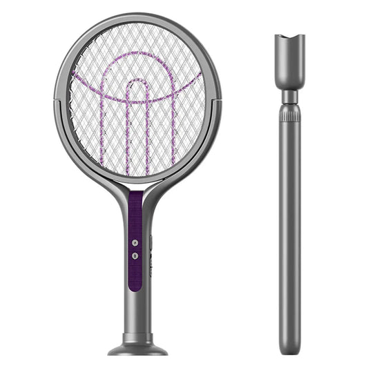 Rechargeable Electric Fly Swatter Mosquito Zapper Racket Lamp