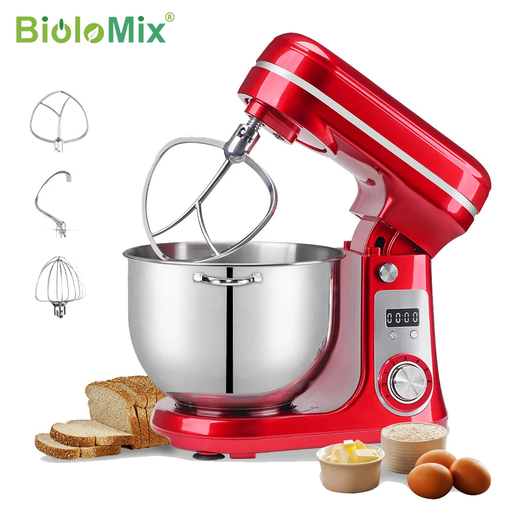 Biolomix Kitchen Stand Mixer And Blender 6 Speed 1200W