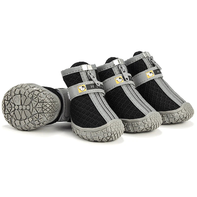 Dog Shoes Non Slip Breathable Plush Protection Paw Boots