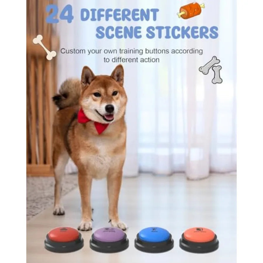 Dog Talking Button Set For Communication And Training