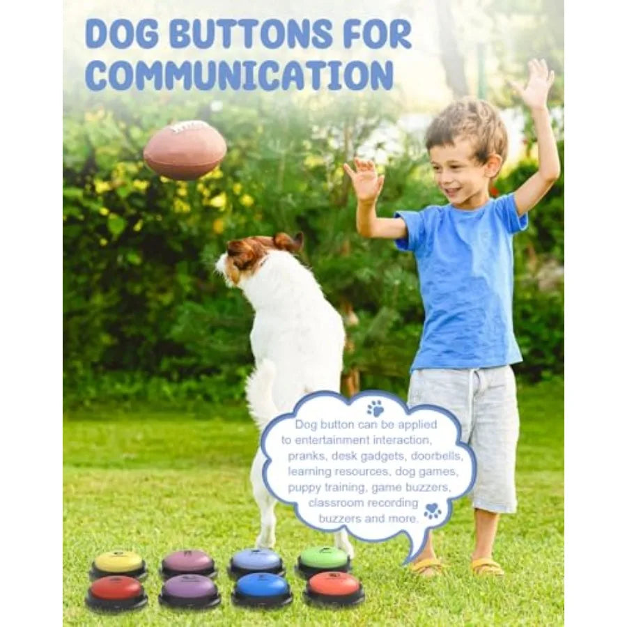 Dog Talking Button Set For Communication And Training