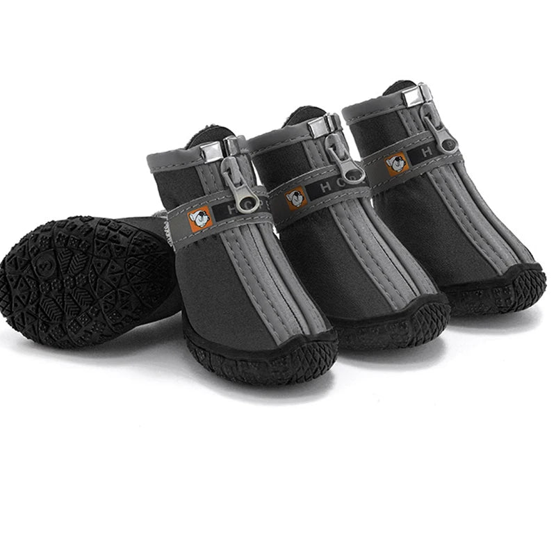 Dog Shoes Non Slip Breathable Plush Protection Paw Boots
