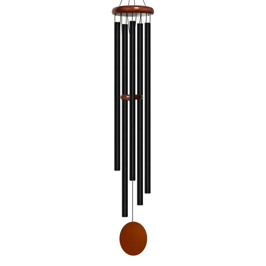 Deep Tone Outdoor Wind Chimes With Five Heavy Duty Tubes