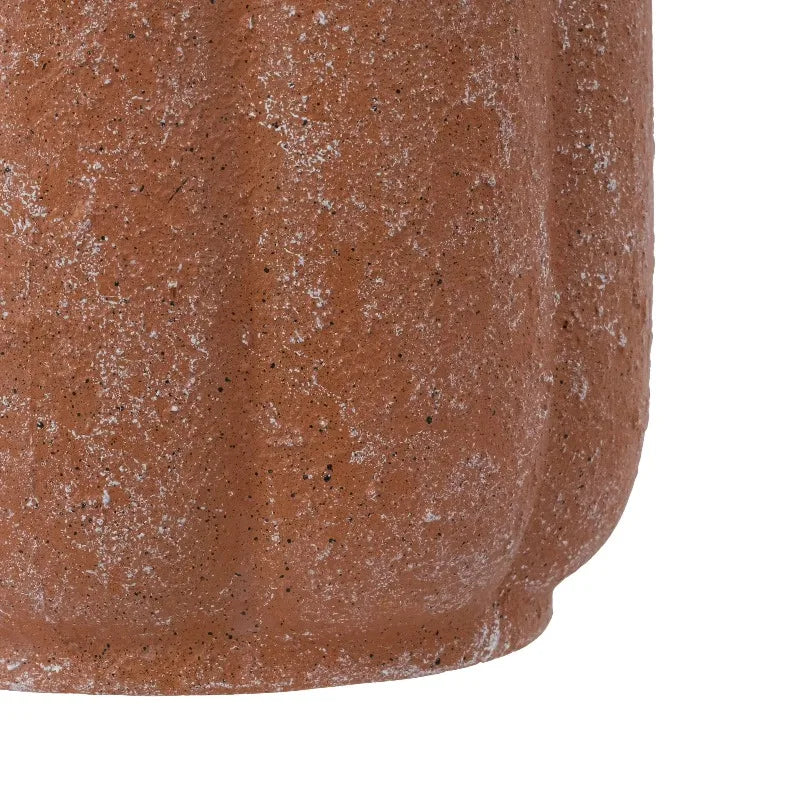 Terracotta Ceramic Flower Planter Pot With Drainage Hole And Plug