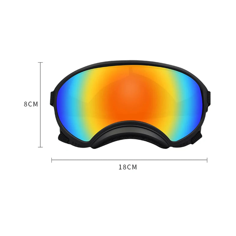 PETRAVEL Dog Goggles Anti UV Sunglasses For Travel Windproof Eyewear