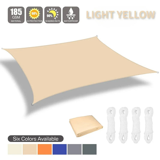 Waterproof Shade Sail Canopy For Outdoor Patio And Garden