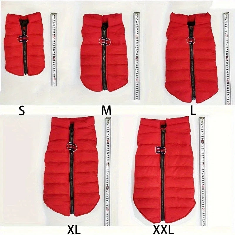 Winter Warm Pet Coat For Small Dogs Windproof Padded Jacket