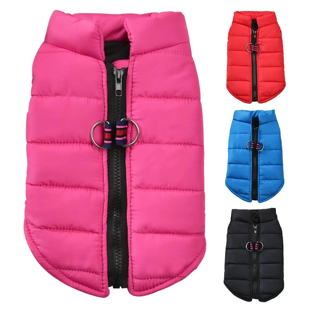 Winter Warm Pet Coat For Small Dogs Windproof Padded Jacket