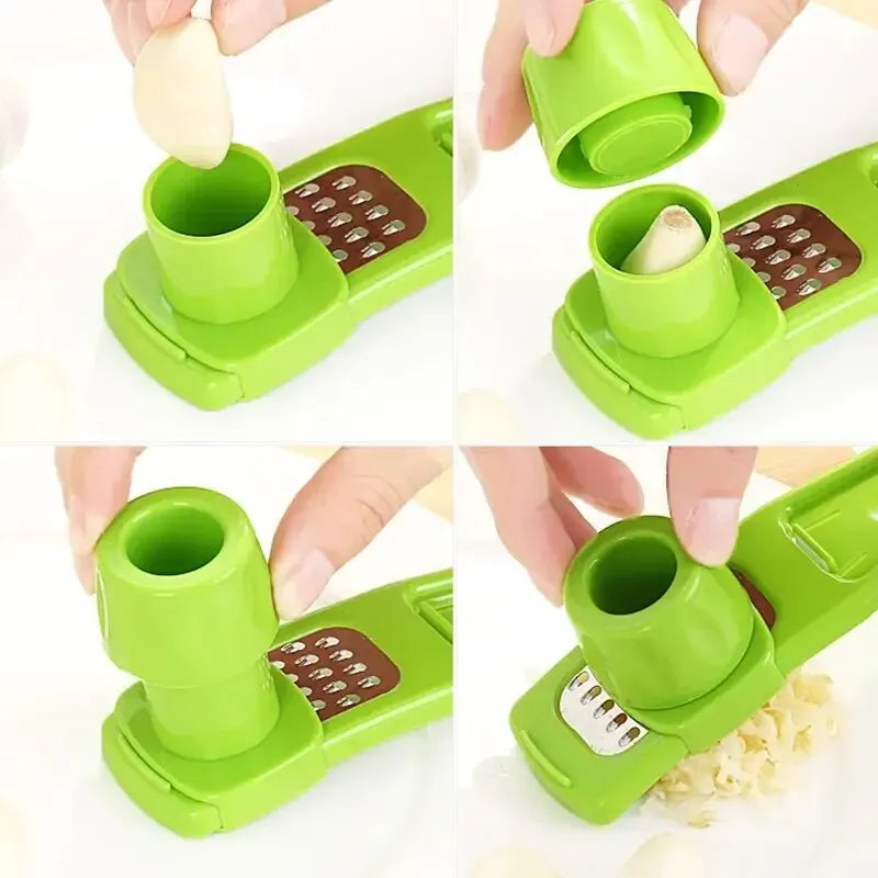Mini Manual Garlic Grinder Press For Kitchen Garlic Mashing Gadget
