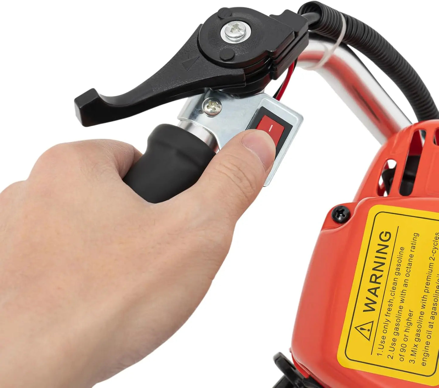 Gas Powered Hedge Trimmer 2-Stroke Dual Sided Garden Tool