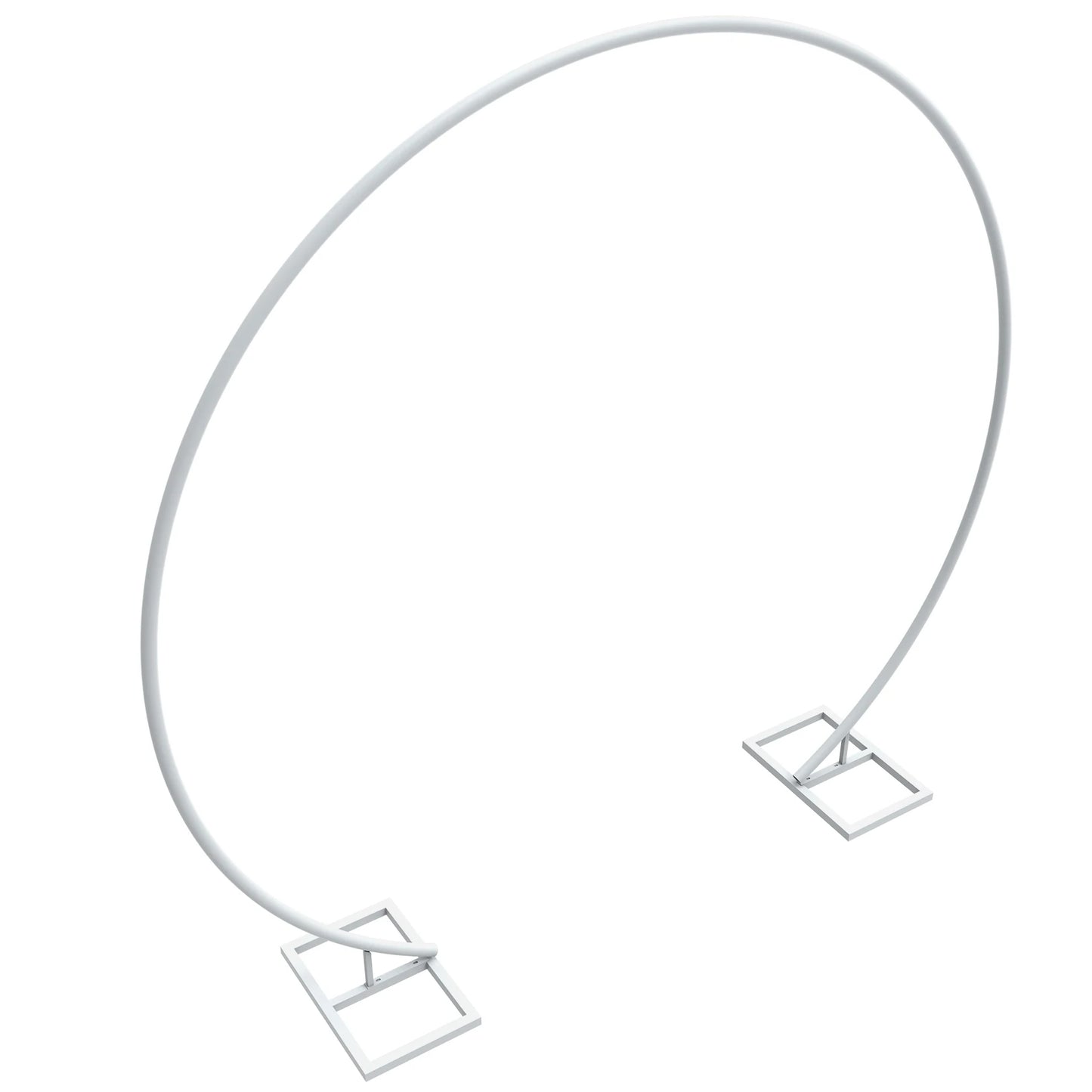 Round Wedding Arch Frame Backdrop Stand For Balloon Decorations