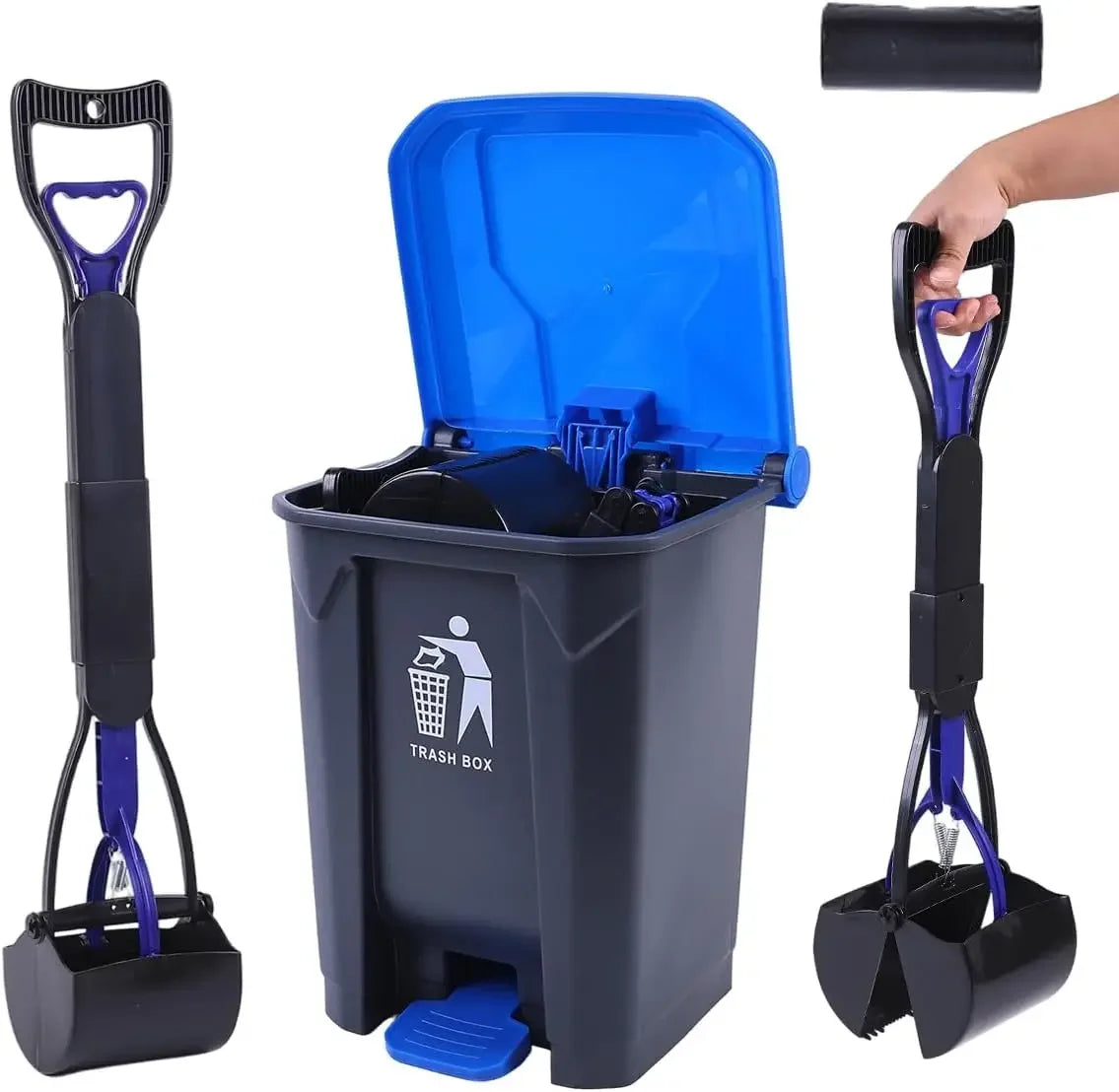 Pooper Scooper Duo Pack With Durable Handles And Quality