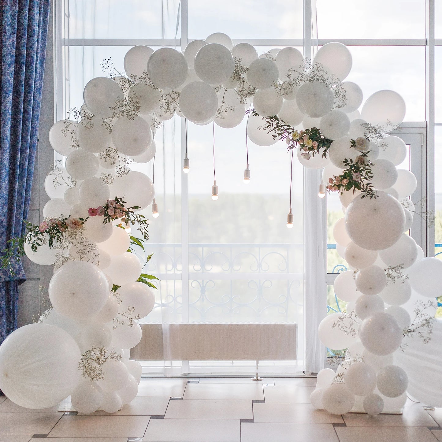 Metal Wedding Balloon Arch Backdrop Stand For Weddings