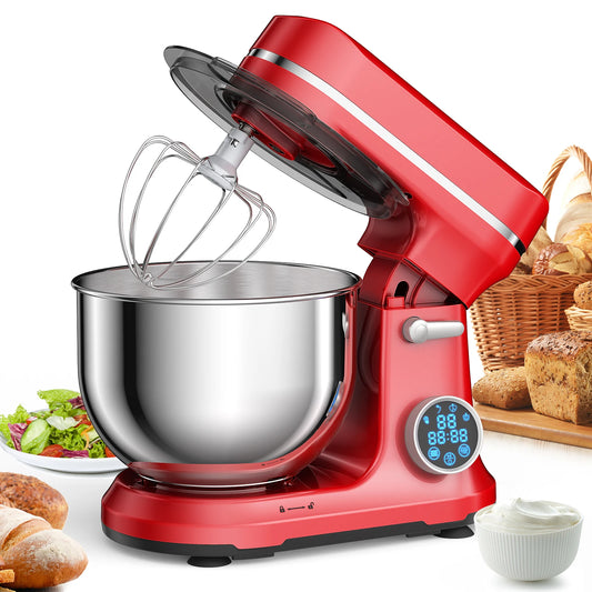 Biolomix 1200W 11-Speed Stand Mixer With Digital OLED Display