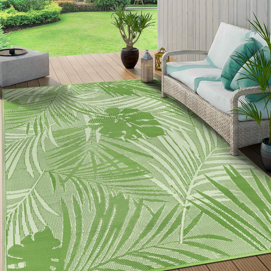 Outdoor Waterproof Rug Made From Recycled Plastic Straw