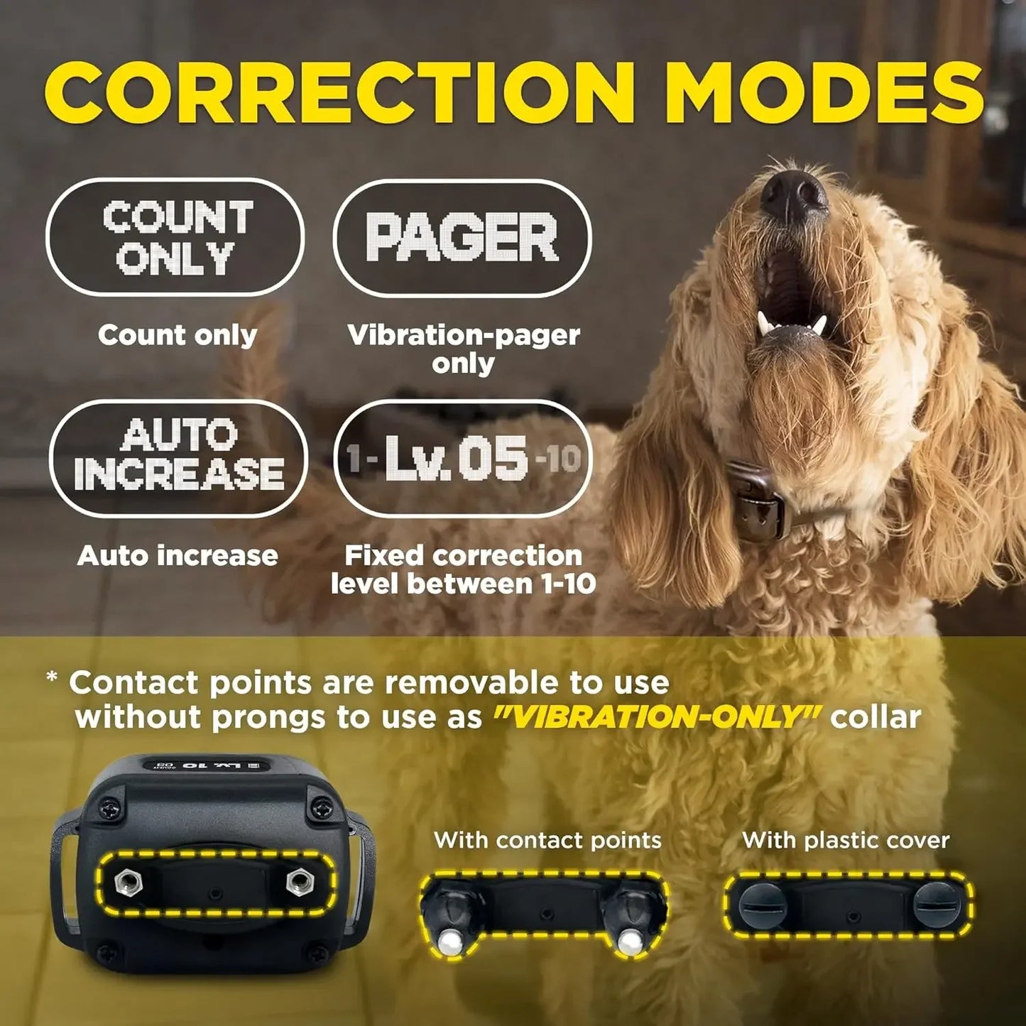 Smart NOBARK Barking Detection Device With App Notifications