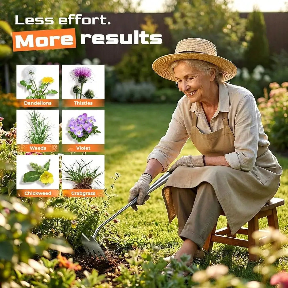 Manganese Steel Garden Puller Tool For Plant Removal And Maintenance