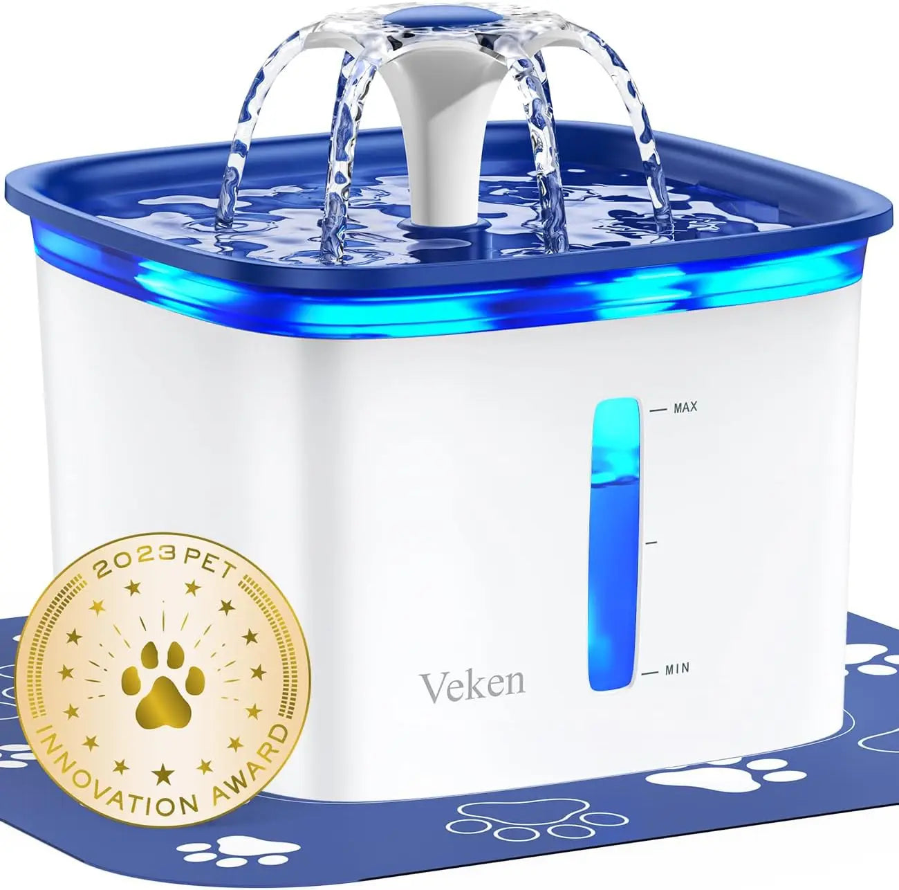 Award Winning Pet Fountain Automatic Water Dispenser With Replacement Filters