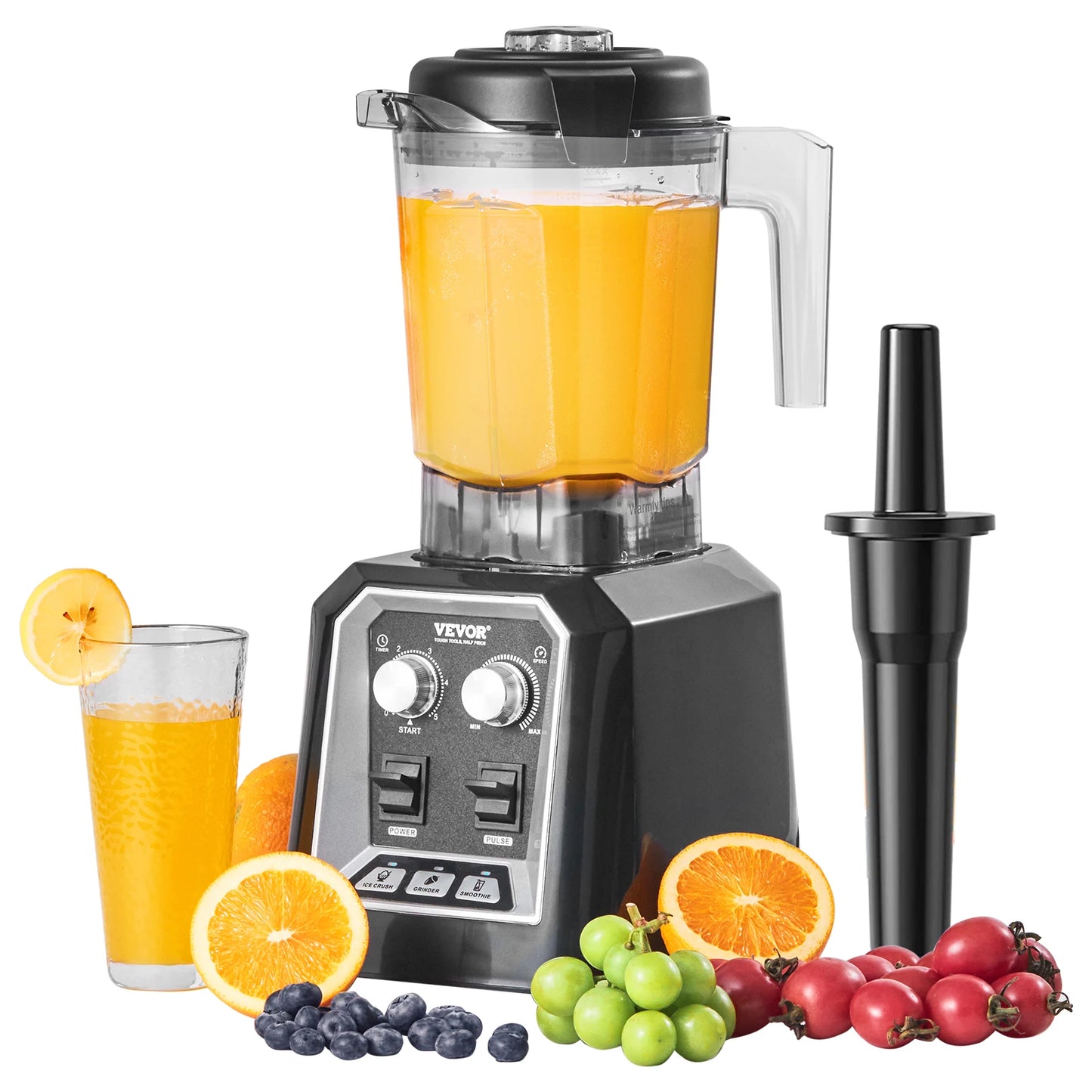 SucceBuy Professional Countertop Blender For Smoothies And Juices