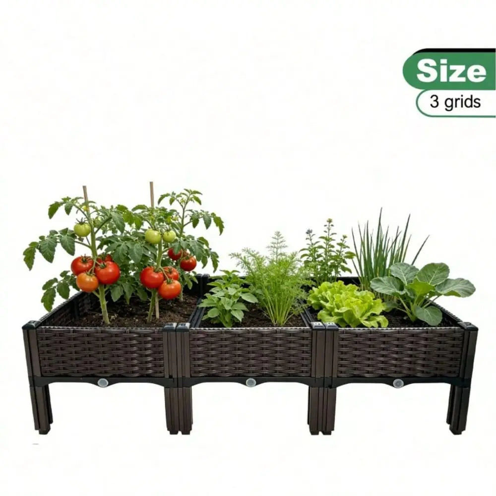 Modular Raised Garden Bed With Legs For Small Spaces Planter
