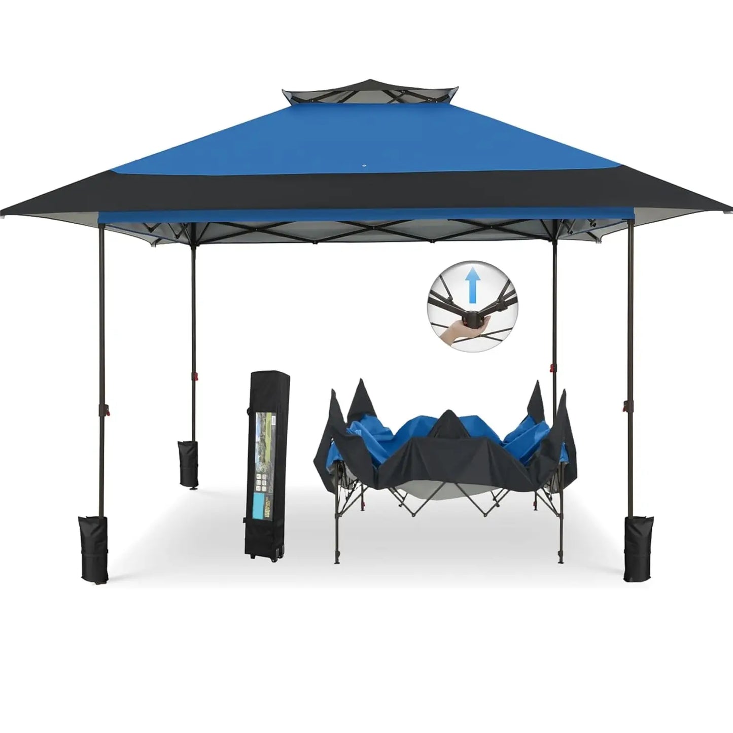 Pop Up Canopy Tent Gazebo Shelter For Outdoor Patio Use