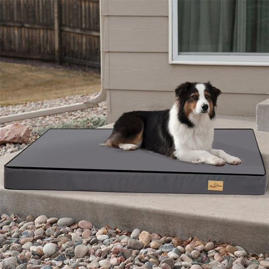 BORWART CN Orthopaedic Dog Bed Waterproof Removable Washable Cover Crate