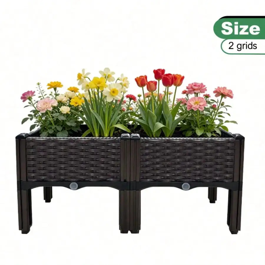 Modular Raised Garden Bed With Legs For Small Spaces Planter