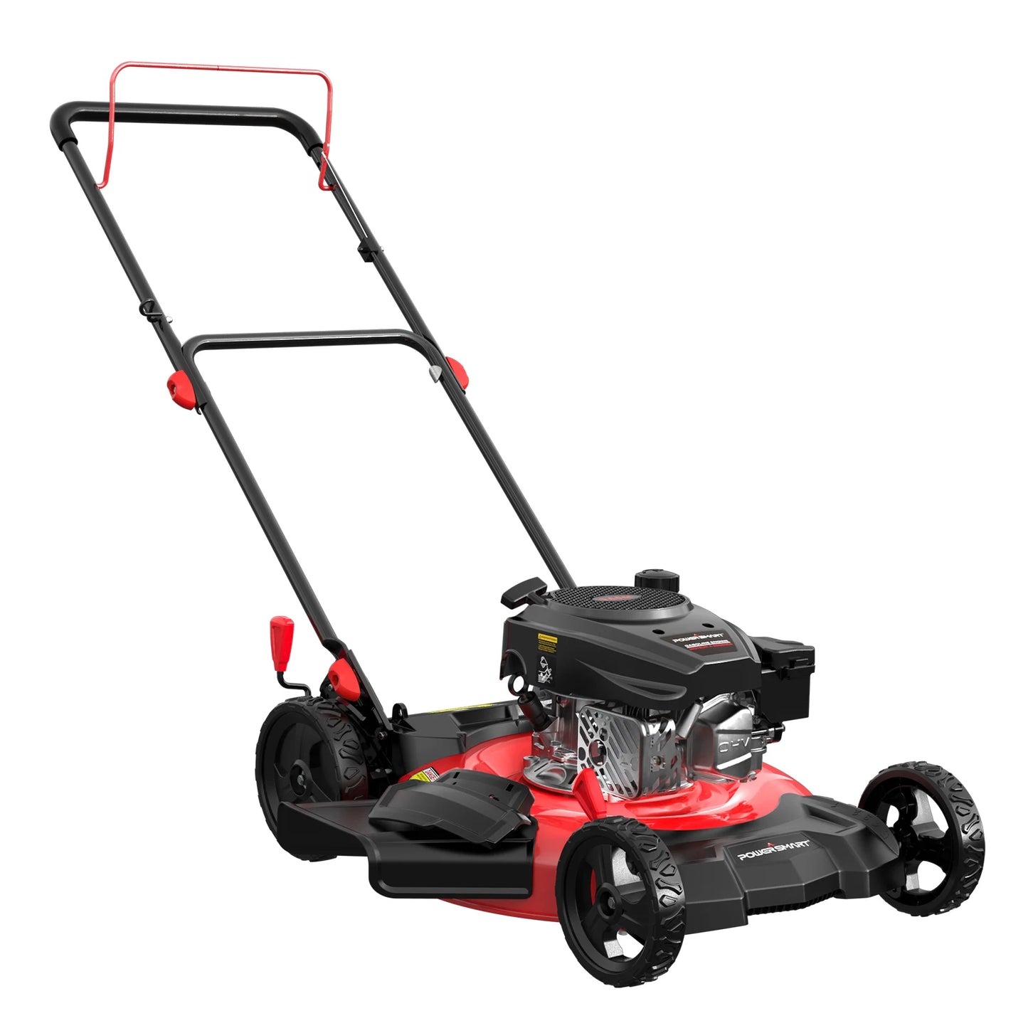 PowerSmart 144cc Gas Lawn Mower With 2 In 1 Mulching Discharge