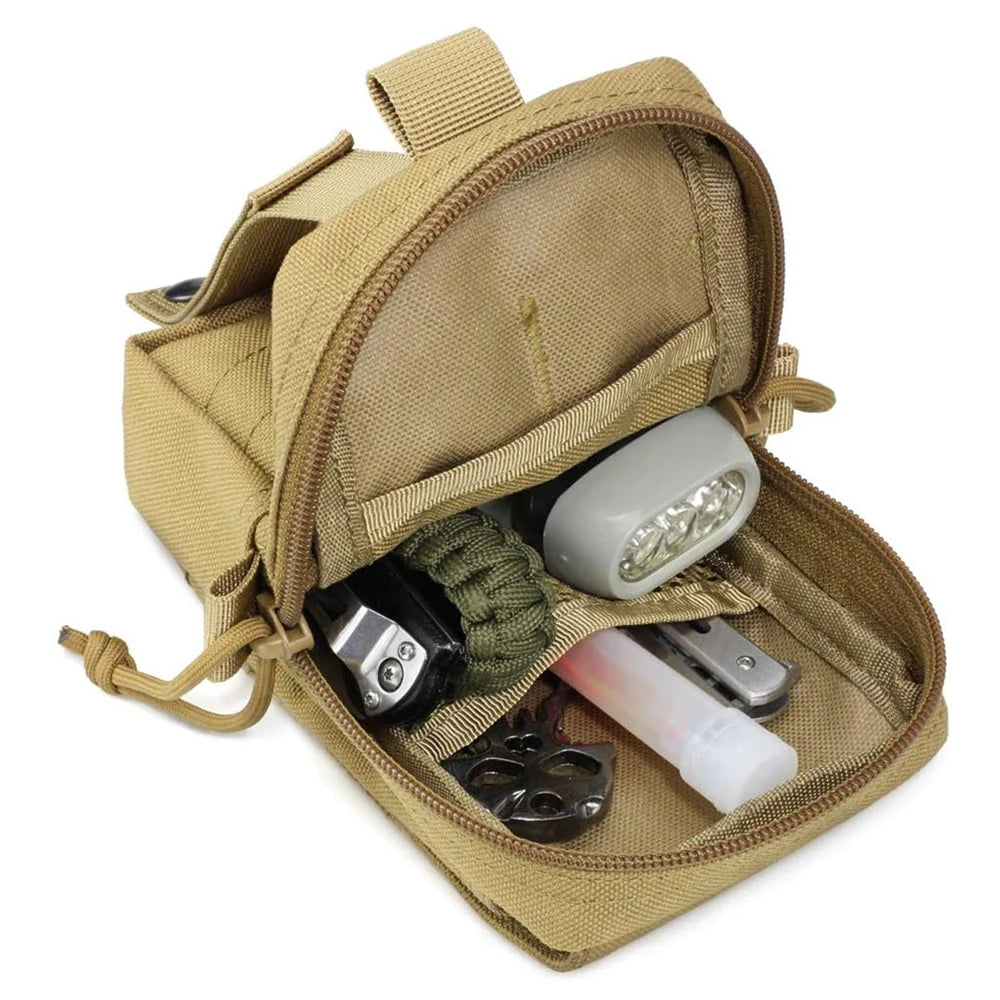 Petravel Dog Tactical Bags Set Molle Pouches Belt Harness