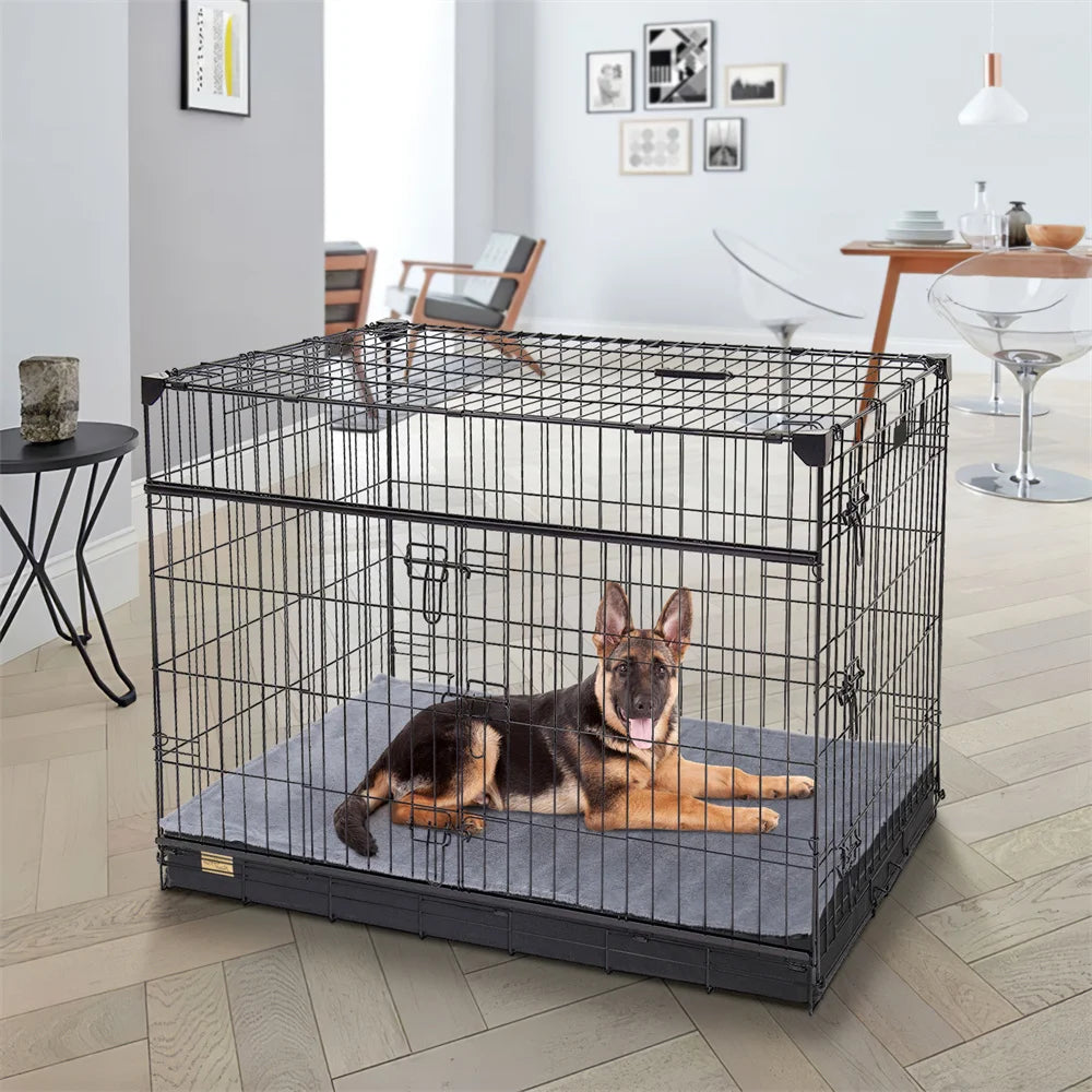 BORWART CN Orthopaedic Dog Bed Waterproof Removable Washable Cover Crate