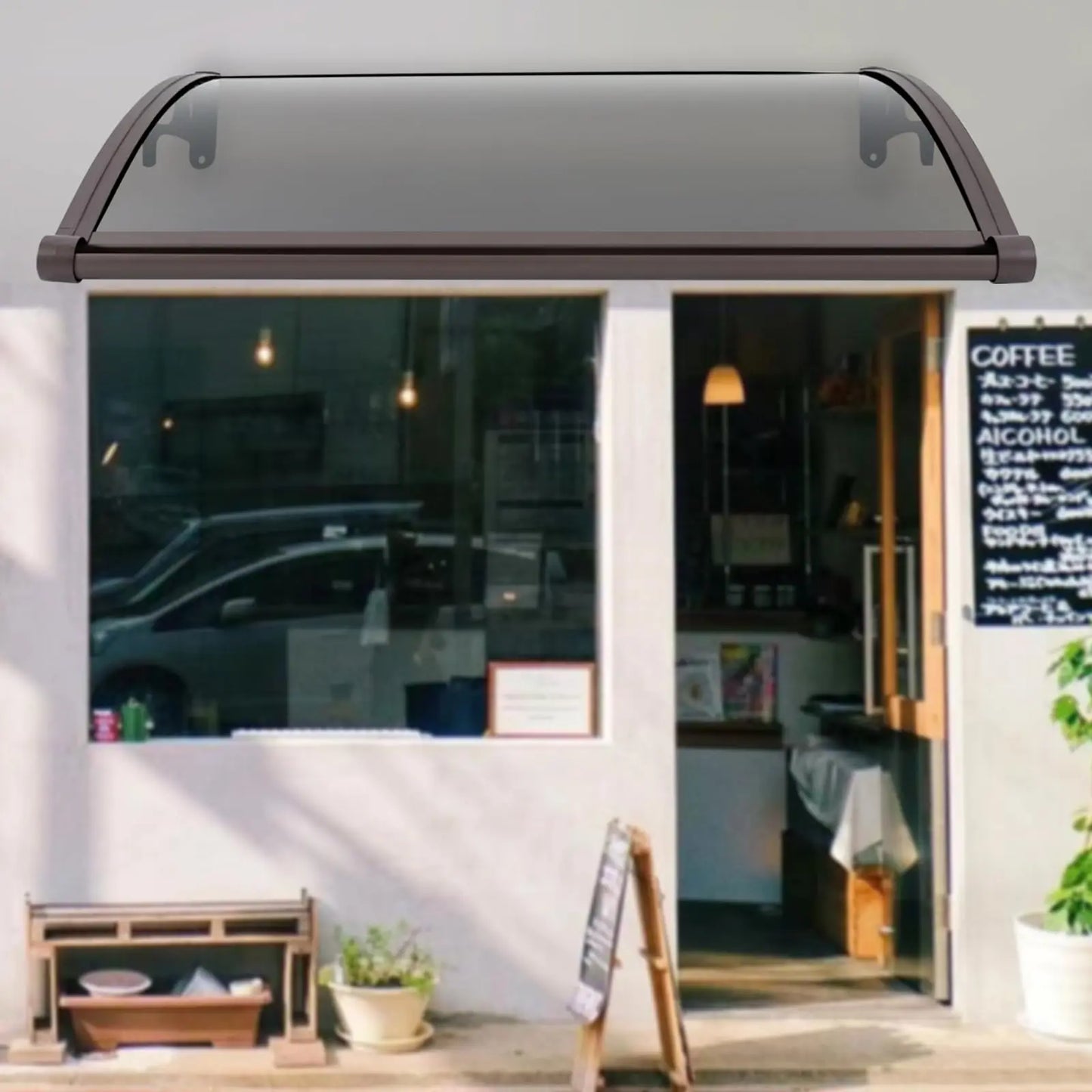 Exterior Door Canopy Awning With UV Protection For Porch