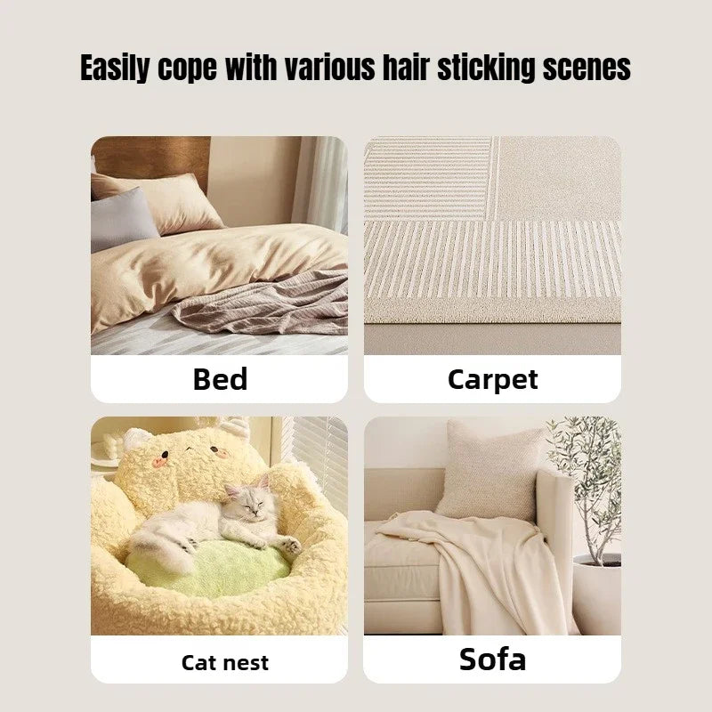Long Handle Pet Hair Remover Brush For Carpets And Furniture