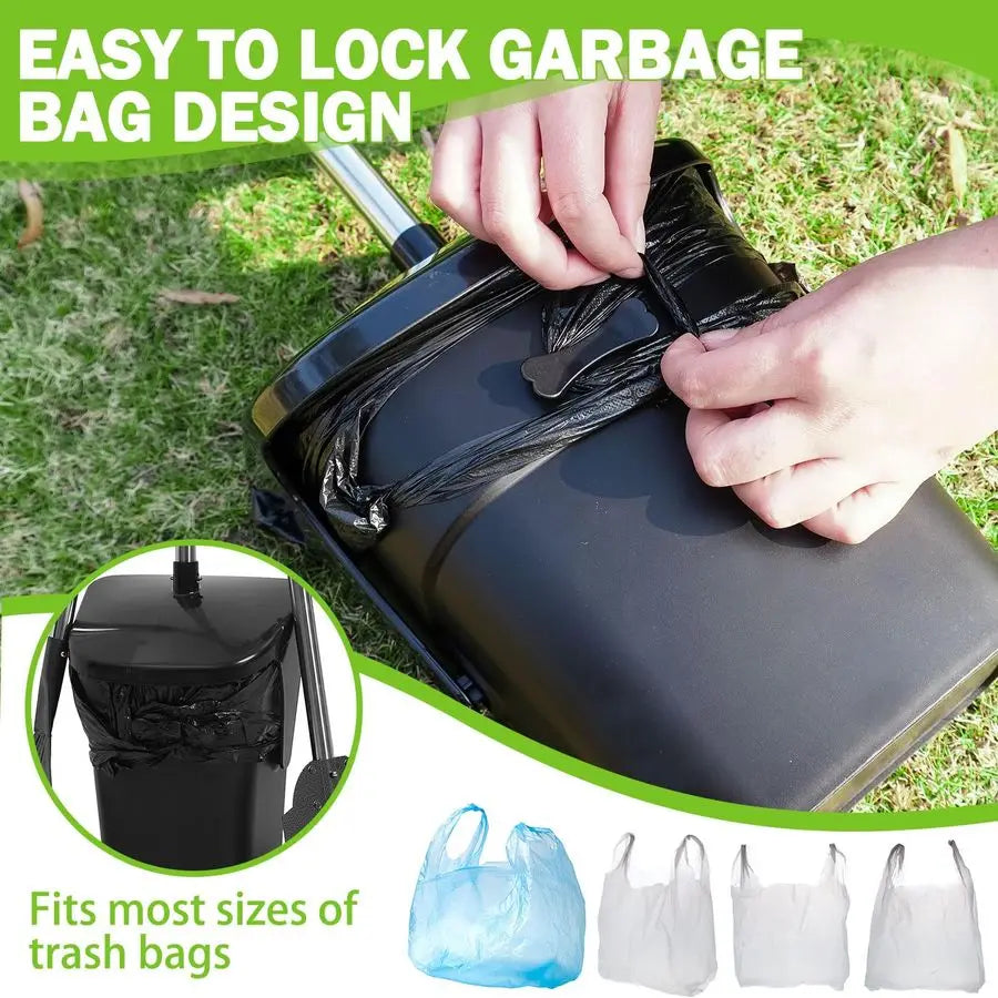 Dog Pooper Scooper Kit With Waste Bags for Yard Cleanup