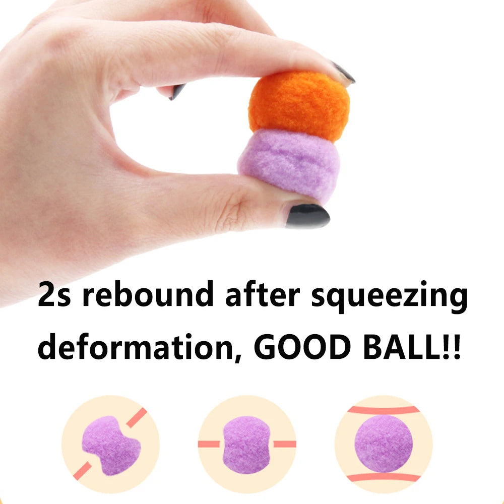 Cat Plush Ball Launcher Toy For Interactive Pet Play