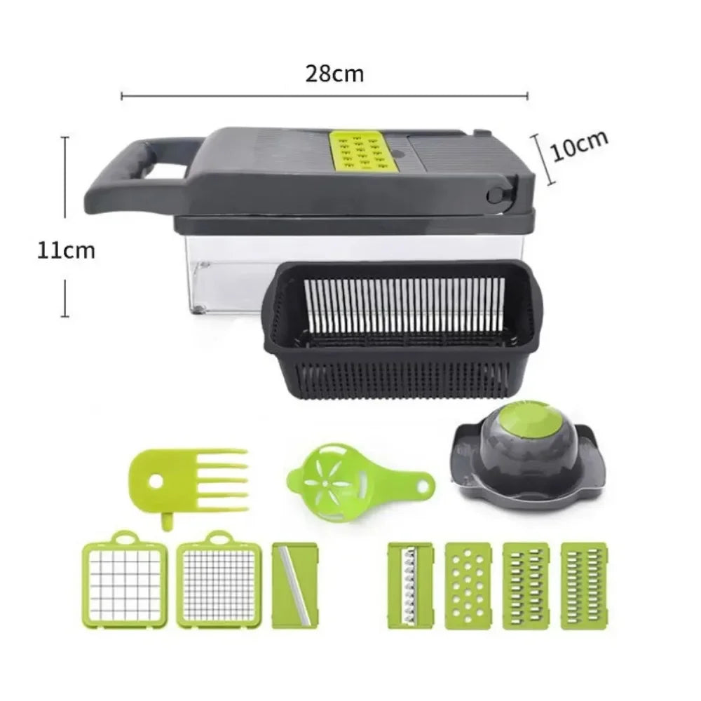 AEDG Multifunctional Vegetable Chopper Slicer Dicer Grater Set