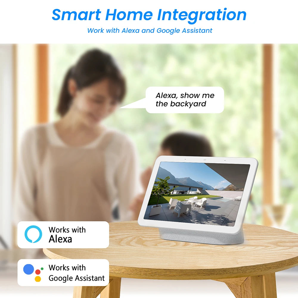 ANRAN 2K Solar Security Camera Set Home Surveillance 4 Cameras