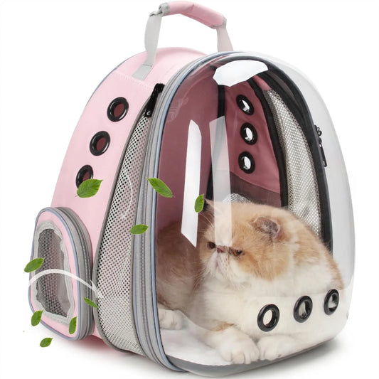 Cat Carrier Backpack With Bubble Window For Hiking And Travel