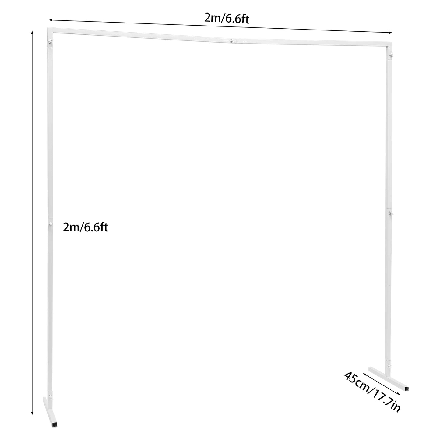 Square Metal Arch Balloon Holder For Wedding And Event Decor