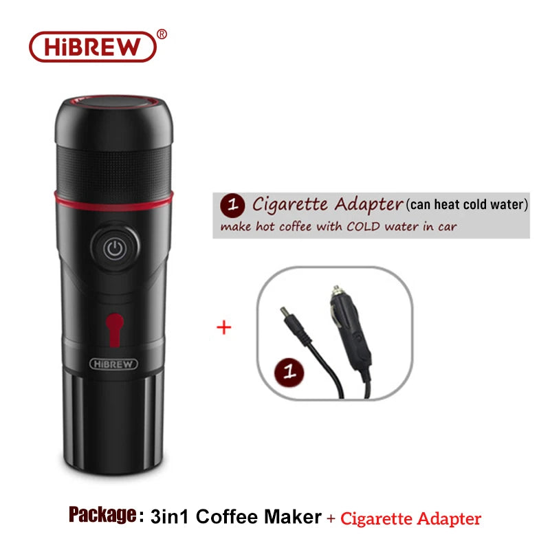 HiBREW Portable Espresso Maker For Car And Home 12V