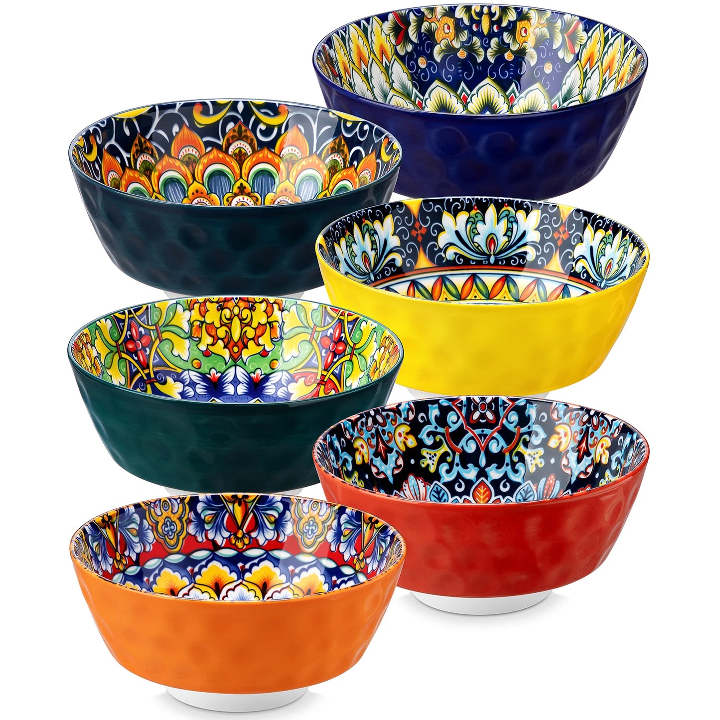 Malacasa Ceramic Soup Bowls Six Or Twelve Piece Dishwasher Safe
