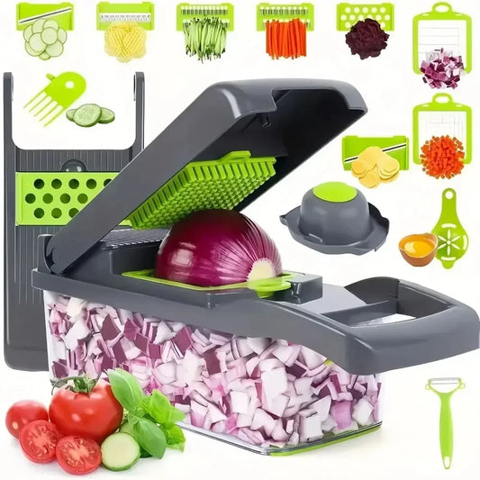AEDG Multifunctional Vegetable Chopper Slicer Dicer Grater Set