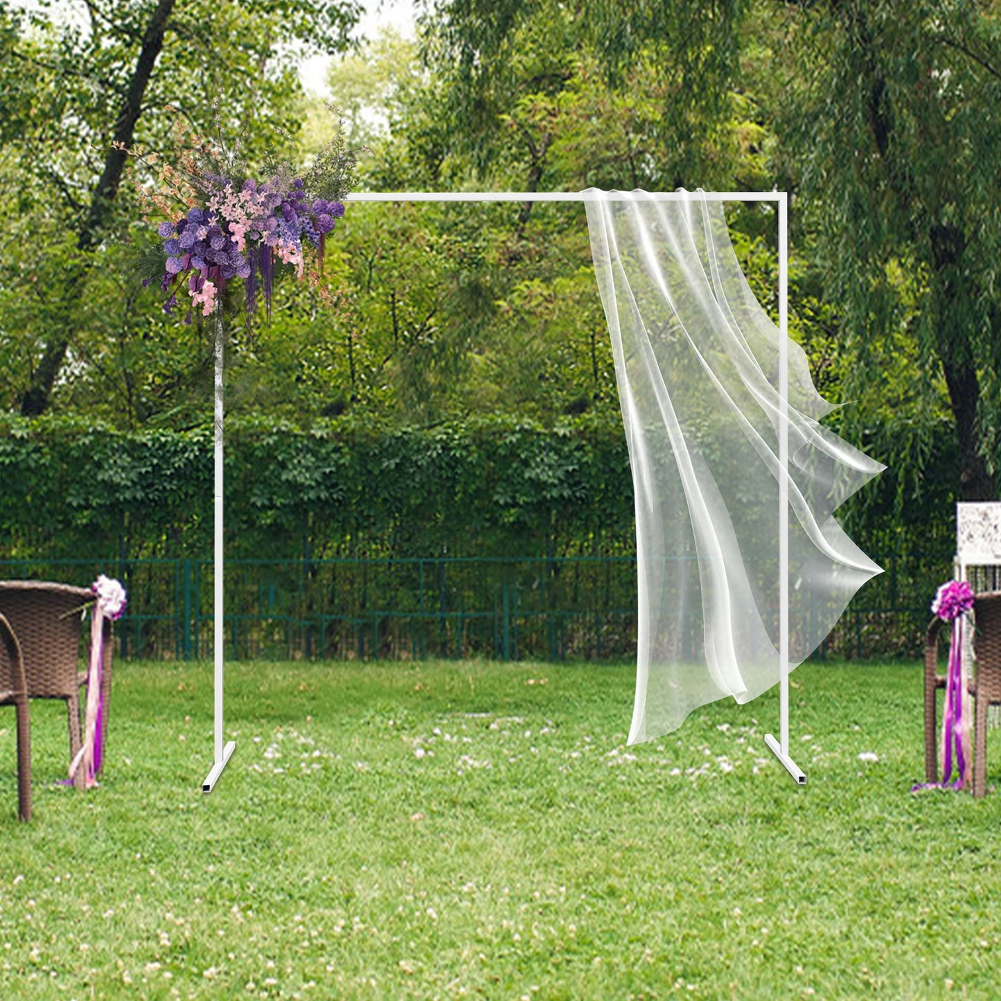 Square Metal Arch Balloon Holder For Wedding And Event Decor
