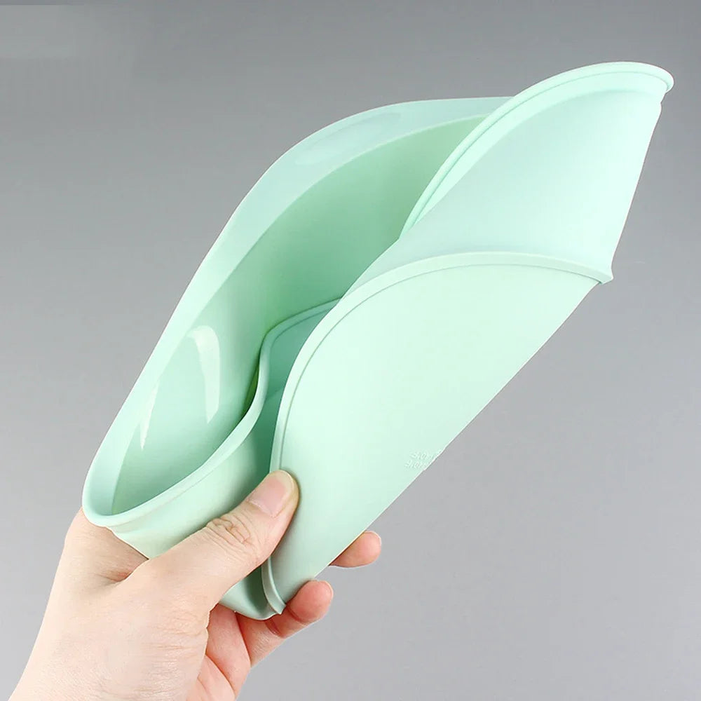 Silicone Square Cake Plate Nonstick With Anti Slip Handle
